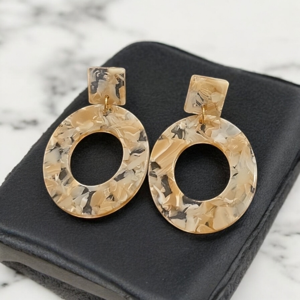 Acrylic Drop Dangle Earrings